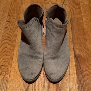 Lucky Brand 100% leather tan ankle booties size 8.5